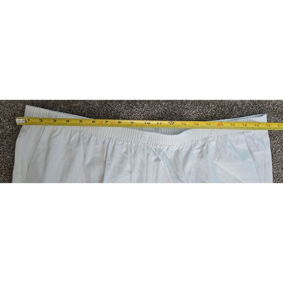 Alfred Dunner Womens White Proportioned Short Pants 20W Cool Vibrations TN Cotto - Picture 6 of 6